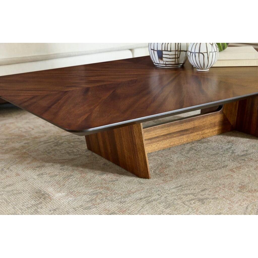 Cyan Design 11739 Soul Coffee Table - Modern Brown Wooden Living Room Furniture for Home Decor & Small Space