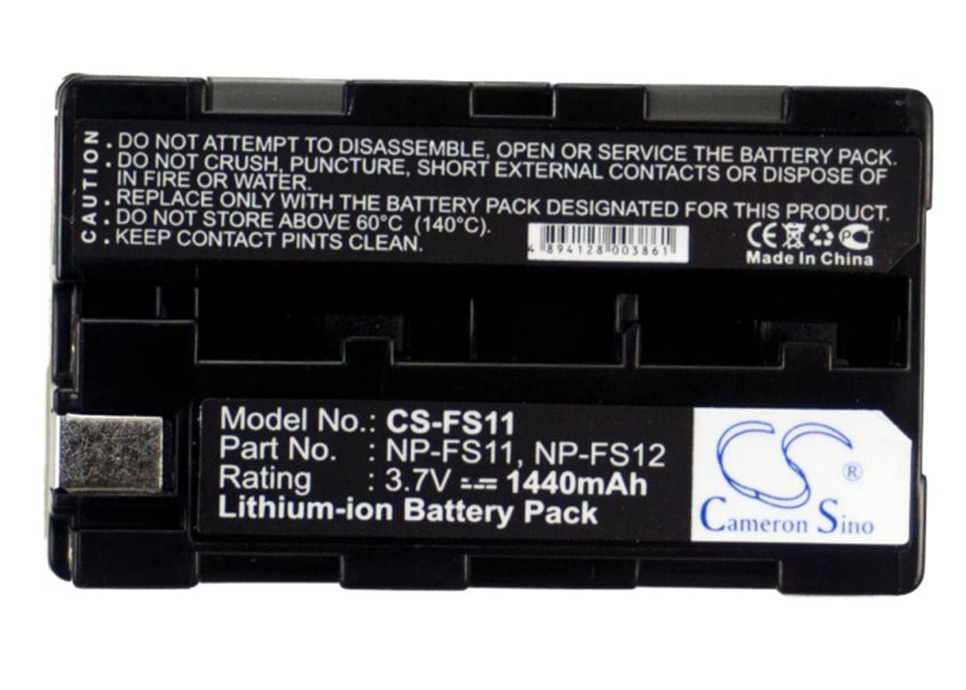 VI VINTRONS 1440mAh Replacement Battery for Sony Cyber-Shot DSC-F55K, DCR-PC5E, DCR-PC3E, DCR-PC1 - Compatible with Digital Cameras & Camcorders for Travel, Photography, and Video Recording