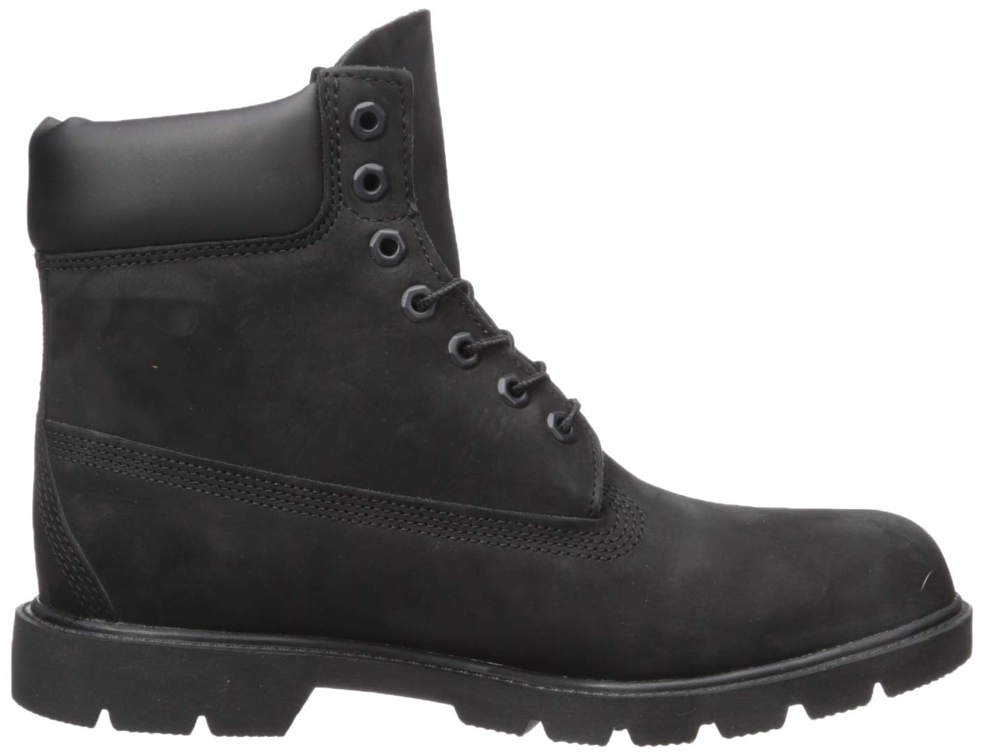 Timberland Men's 6-Inch Premium Waterproof Leather Boots with Padded Collar - Comfortable Hiking & Outdoor Work Boots for Men - Perfect for Camping, Construction & Winter Weather