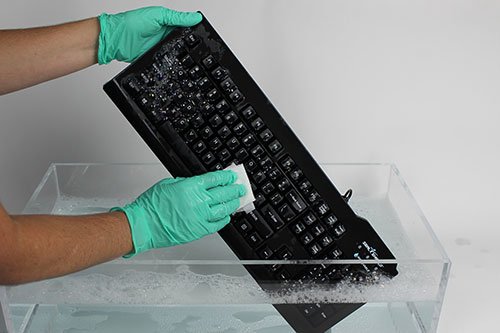 Seal Shield Silver Seal Glow Medical Grade Keyboard - Waterproof, Antimicrobial, Hospital & Healthcare Use - Perfect for Clinics, Labs, and Sterile Environments