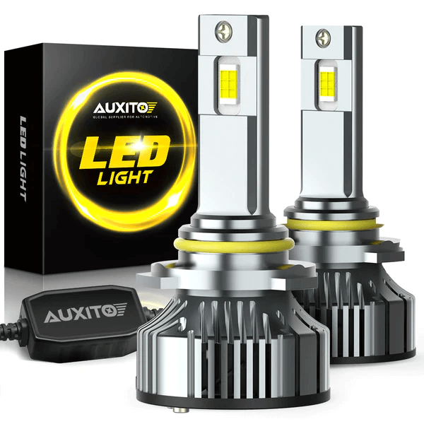 2019-2021 Ford Ranger 9005/HB3 LED Headlight Bulbs - High Beam Conversion Kit with Wireless Control for Off-Roading & Night Driving