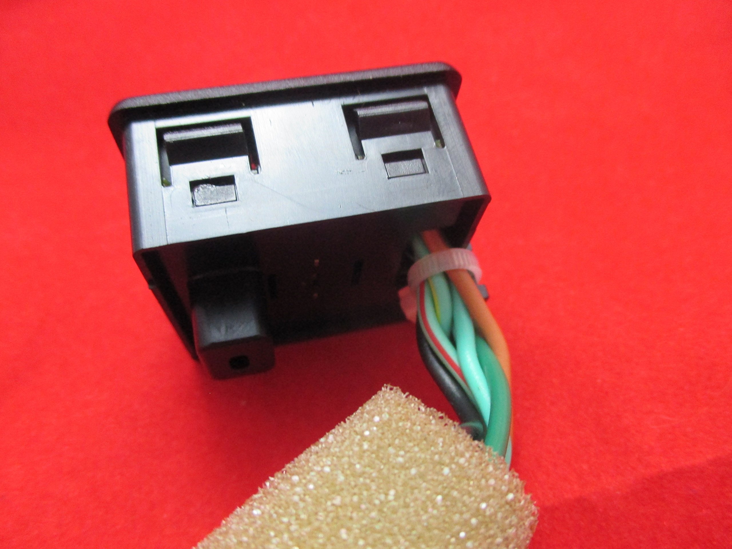 New OEM Mazda RX-7 1986-1992 Power Mirror Switch FB02-66-600B - Replacement Part for Driver Side Mirror Adjustment
