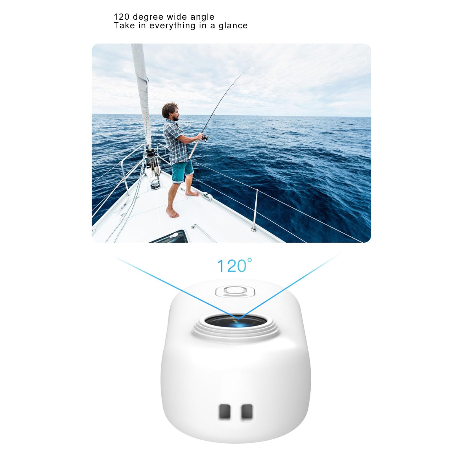 4K Mini WiFi Action Camera - 8MP 120° Wide Angle, Magnetic Pet Collar & Underwater 98FT Waterproof, APP Control Wearable Body Camera for Diving, Cycling, Hiking & Outdoor Adventures