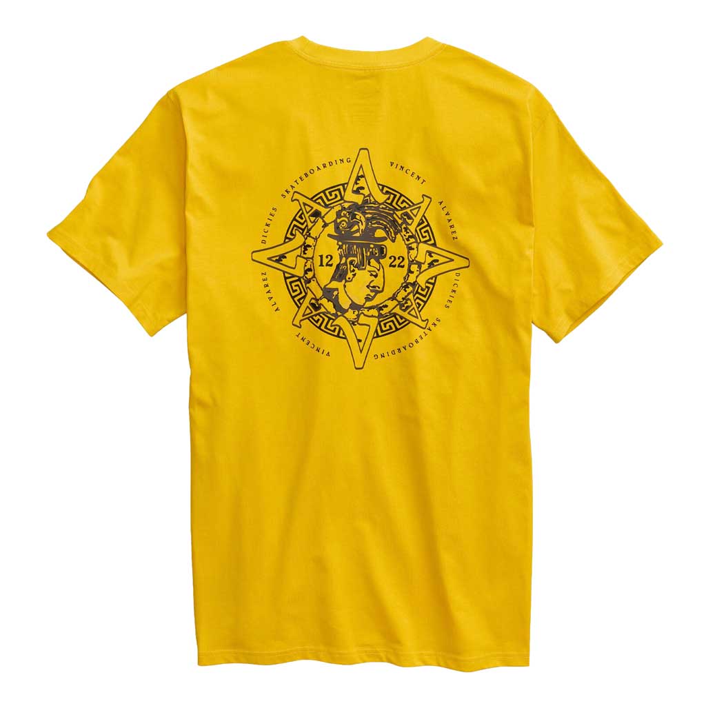Dickies VA Short Sleeve Graphic Tee - Golden Rod | Casual Streetwear T-Shirt for Men & Women | Perfect for Everyday Wear, Outings & Street Style Fashion