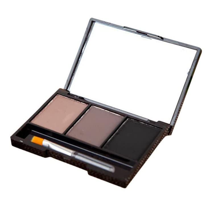 Best 3-in-1 Eyebrow Palette for Perfect Brows - Sheny Beauty Eyebrow Powder, Pencil & Brush Kit (20g) - Ideal for Eyebrow Shaping, Filling & Styling at Home or Professional Makeup