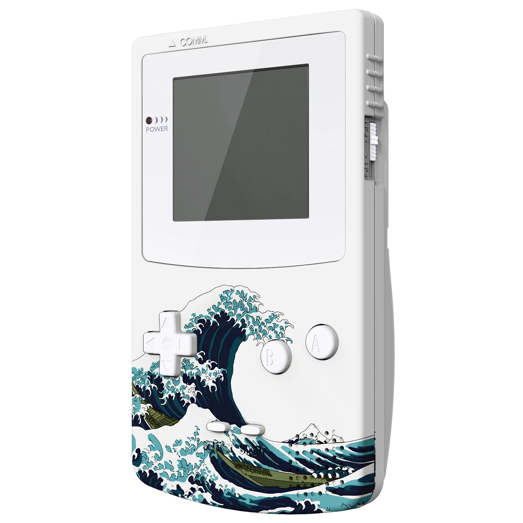 ExtremeRate Replacement Shell with Buttons for GBC Gameboy Color - Compatible with GBC OSD IPS, Regular IPS & Standard LCD (Console & IPS Screen Not Included) - Perfect for Gaming Enthusiasts & Retro Console Modding
