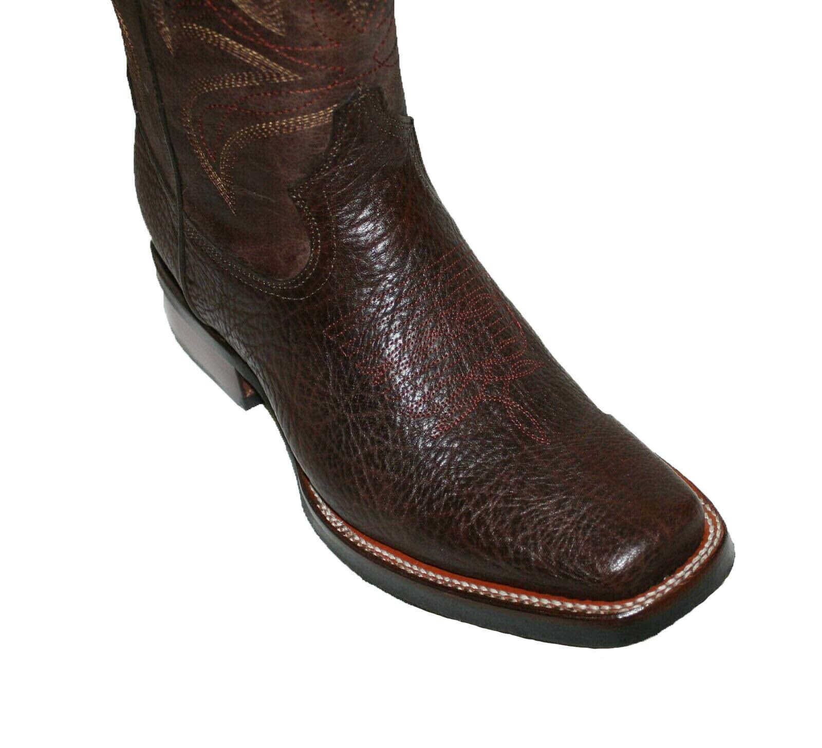 Dona Michi Men's Genuine Leather Cowboy Boots - Western Style Riding Boots for Men - Perfect for Rodeo, Country Music Festivals & Outdoor Adventures