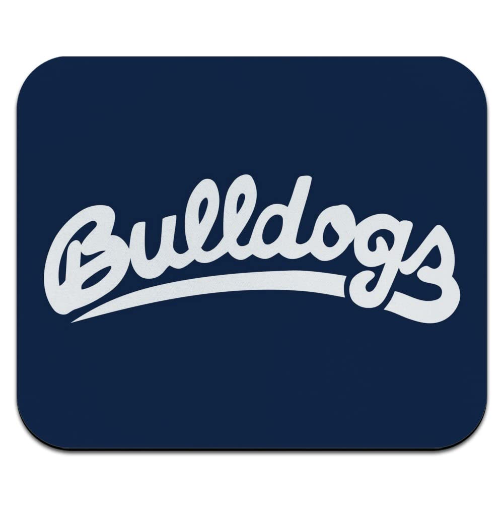 Fresno State Secondary Logo Low Profile Thin Gaming Mouse Pad - Non-Slip Rubber Base for PC, Laptop, Office & Home Use - Perfect for Work, Gaming & Computer Tasks
