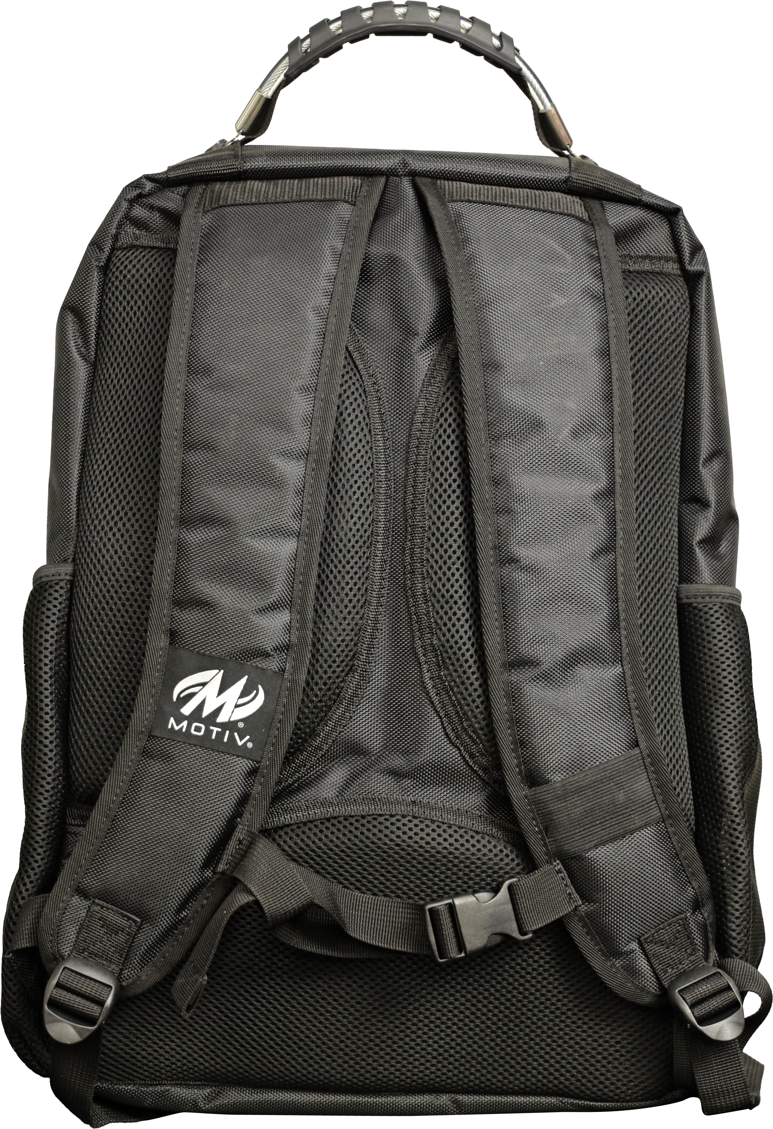 Motiv Abyss Giant Backpack - Large Durable Travel & Hiking Backpack for Men & Women - Water-Resistant Black/Gray Outdoor Gear for Camping, Gym & Daily Use