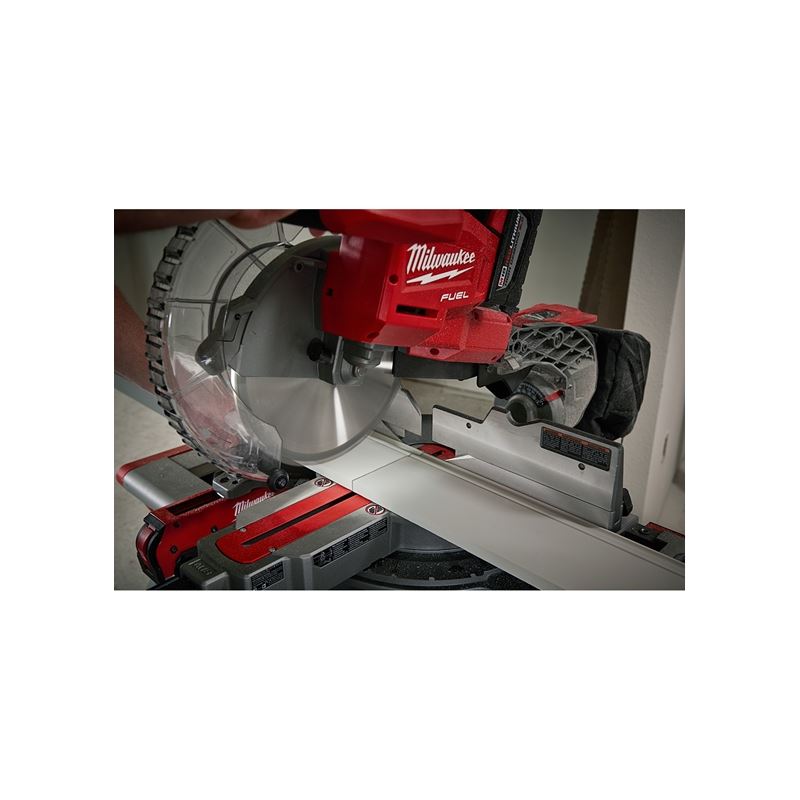 M18 FUEL 18V Brushless Cordless Dual Bevel Sliding Compound Miter Saw (Tool Only) - Perfect for Woodworking, Carpentry, and DIY Home Improvement Projects