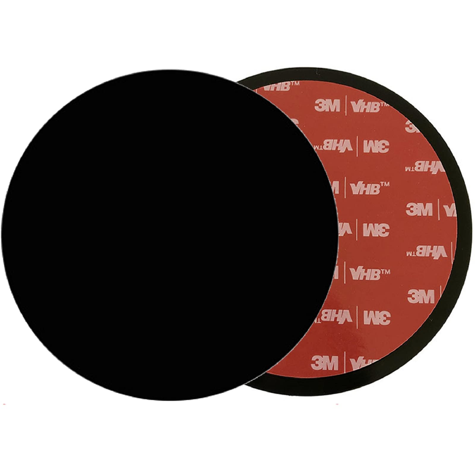 2 Pack 70mm 3M VHB Adhesive Dashboard Mounting Discs - Strong Universal Suction Cup Base for Phone Mounts, Garmin GPS & Dash Cam Holders - Perfect for Car, Truck & RV Windshield Installation