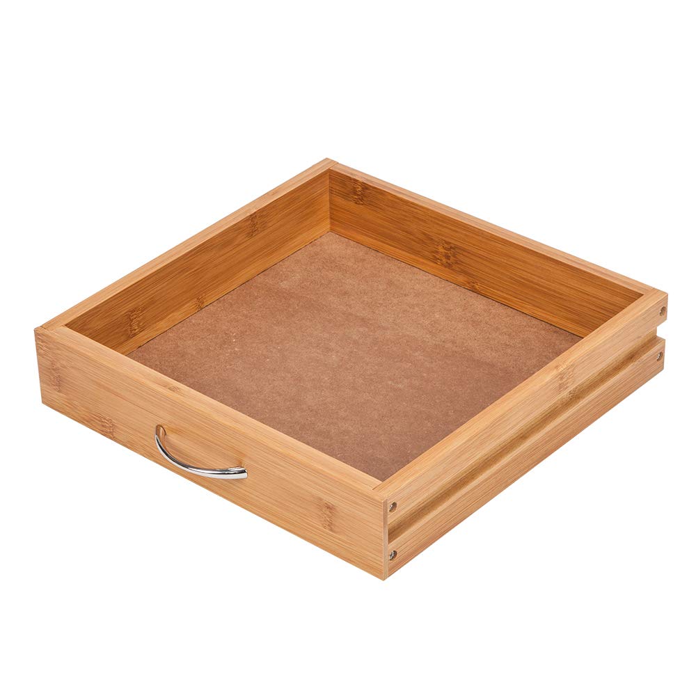 Rolling Wood Kitchen Island Cart with Storage Drawers & Baskets - Movable Kitchen Trolley, Utility Cart & Dining Stand for Home, Office, Restaurant & Hotel - Perfect for Small Spaces, Meal Prep & Extra Storage (Burlywood)