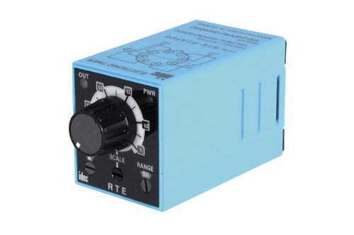 IDEC RTE-P1D12 Electromechanical Multifunction Timer Relay - Industrial Automation, HVAC, and Control Panel Applications