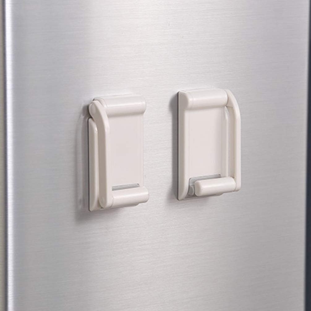 Magnetic Toilet Paper Holder - White Bathroom Tissue Stand with Strong Magnet for Wall Mount | Perfect for Home, Office, and RV Bathrooms | Space-Saving Design for Small Spaces