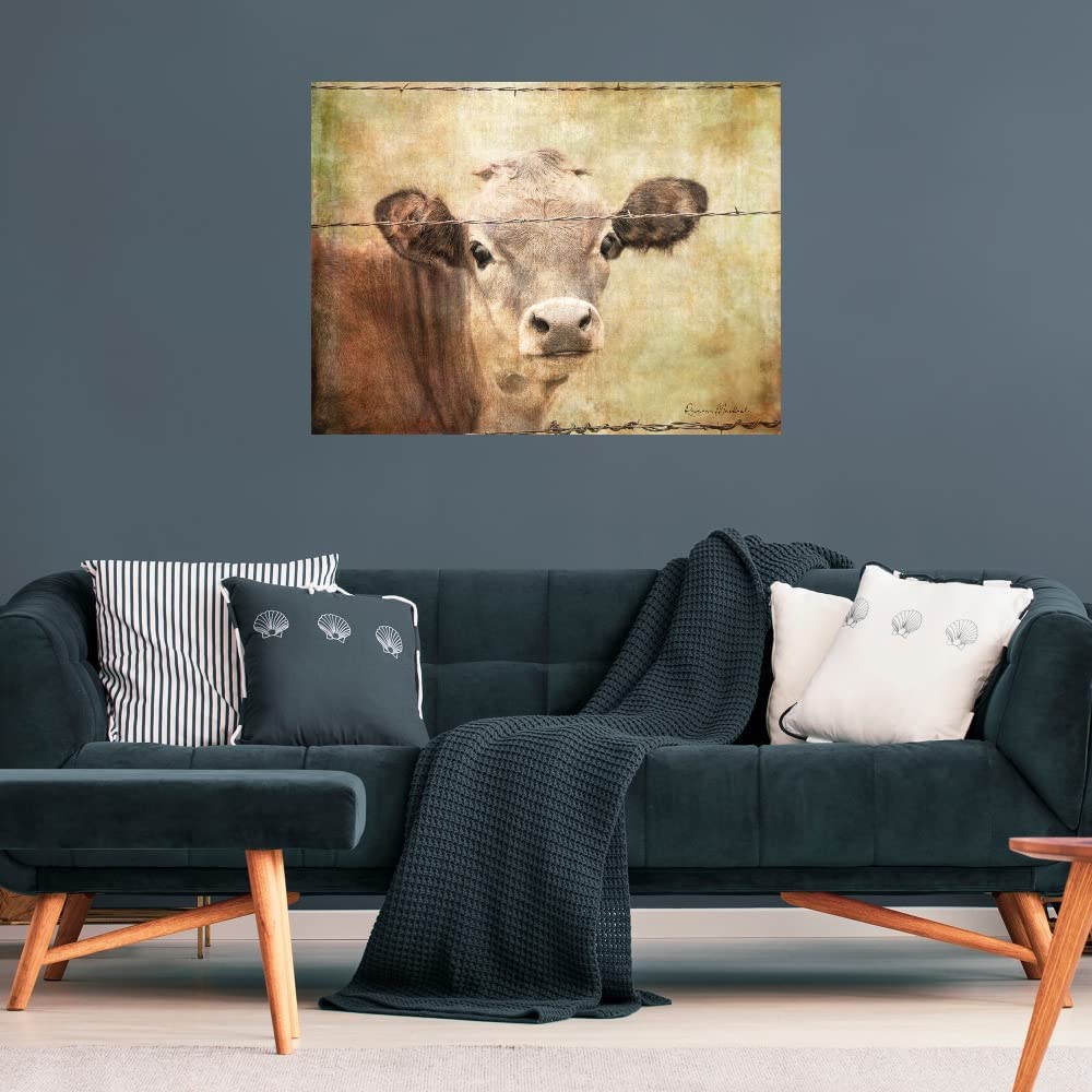 Little Bess Canvas Wall Art by Ramona Murdock - 46x35 Inch Fine Art Painting for Living Room, Bedroom, Office Decor - Ready to Hang Home & Wall Decor - Perfect for Housewarming Gifts & Interior Design