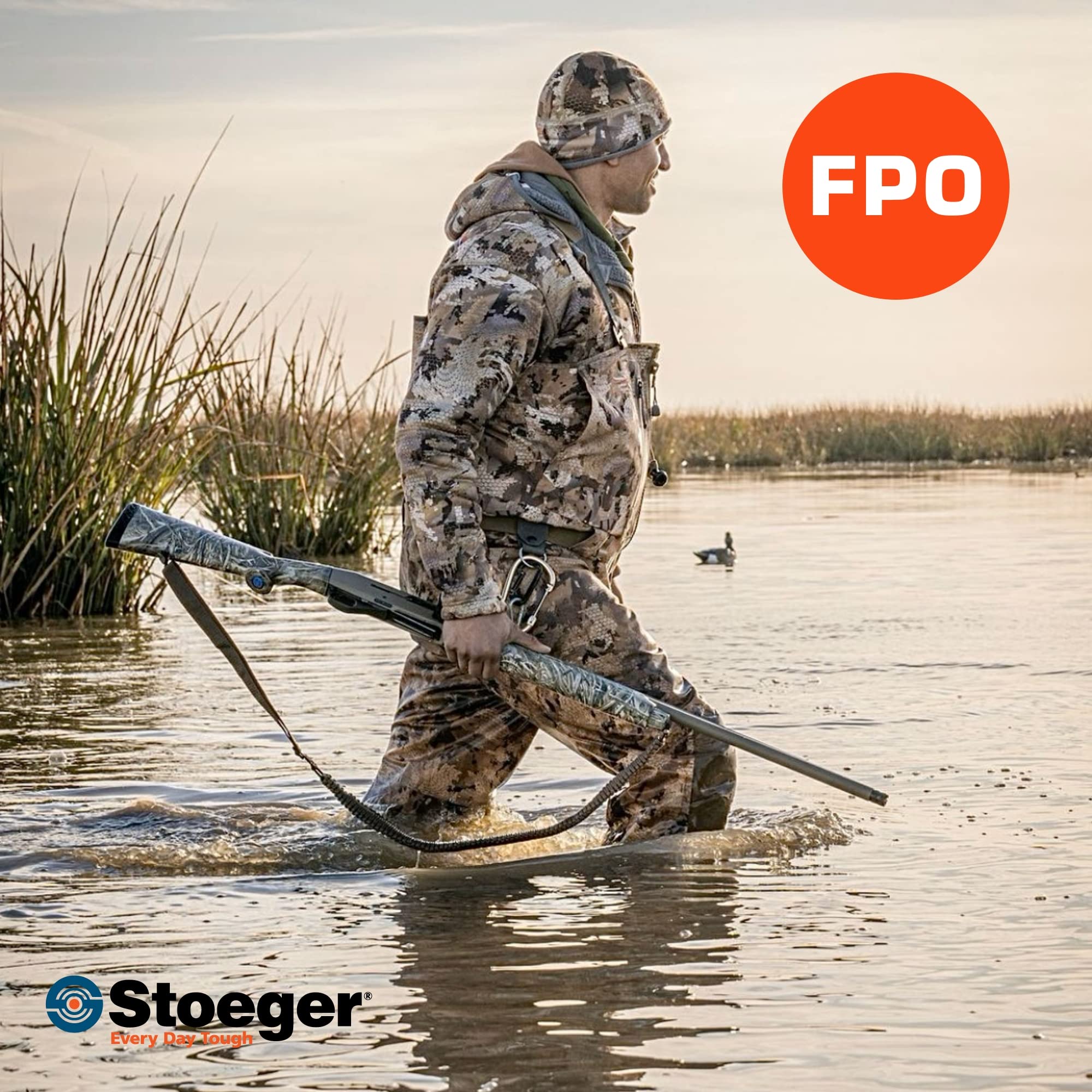 Stoeger XM1 PCP Air Rifle .177 Caliber with Black Synthetic Stock & Fiber Optic Sights - Perfect for Target Shooting, Pest Control, and Small Game Hunting