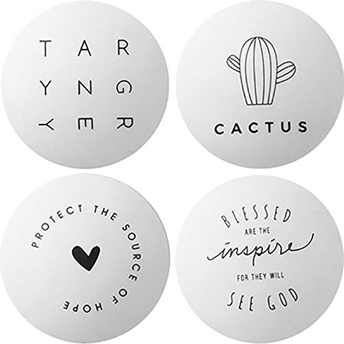 4Pcs Rubber Door Knob Bumper Guard - Anti-Crash Wall Protector for Home Safety