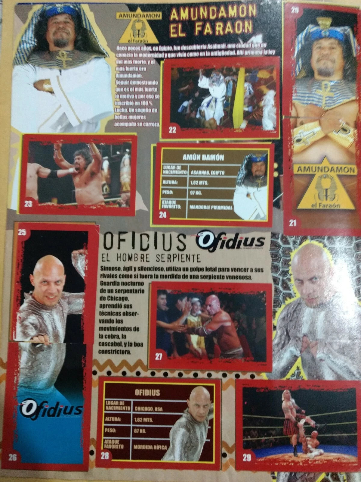 Authentic 100% Lucha Libre Sticker Album - Collectible Mexican Wrestling Stickers from Argentina | Perfect for Scrapbooking, Gift Giving & Fan Collections