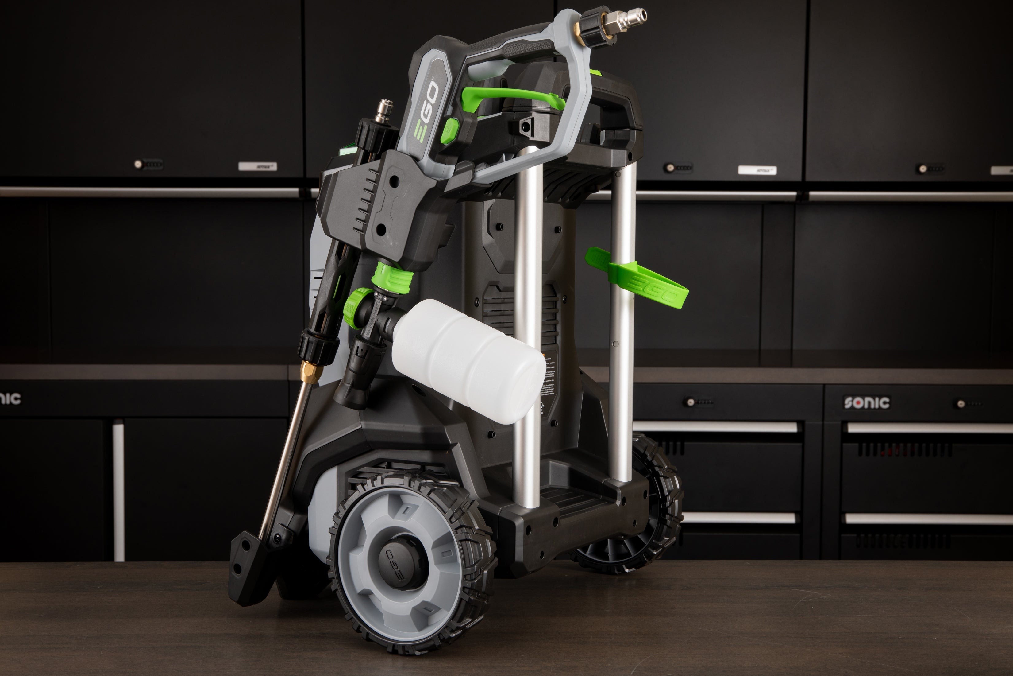 EGO 56V Cordless Pressure Washer - 2000 PSI High Power Electric Pressure Cleaner for Home, Cars & Outdoor Cleaning - Ideal for Driveways, Patios & Deck Washing