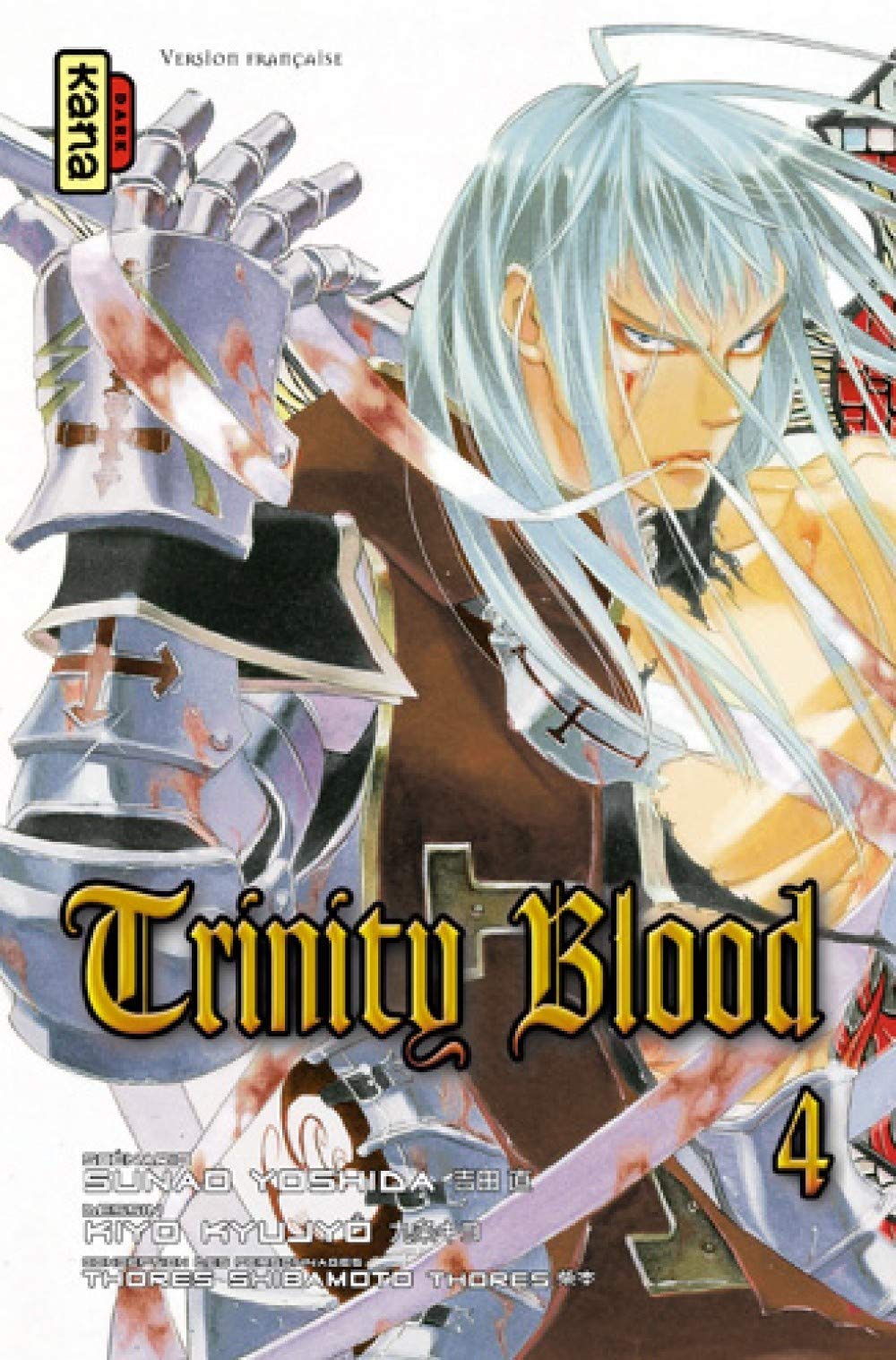 Trinity Blood Manga Volume 4 - Anime Graphic Novel, English Version | Perfect for Collectors & Anime Fans | Great Gift for Comic Book Lovers