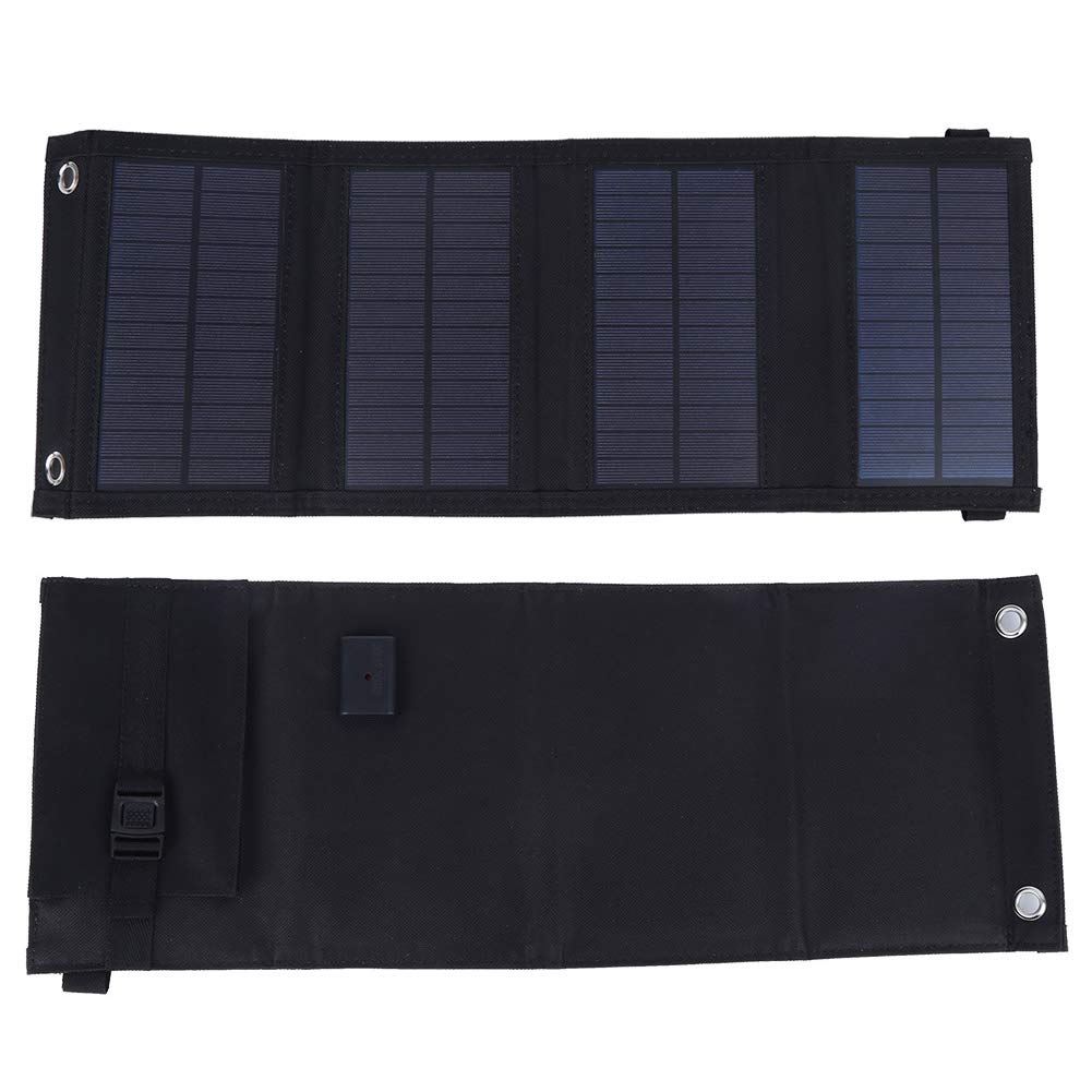 High Efficiency Outdoor Solar Panel - Portable & Waterproof Solar Charger for Hiking, Camping, Travel & Emergency Power Supply - Perfect for Backpacking, RV Trips & Off-Grid Adventures