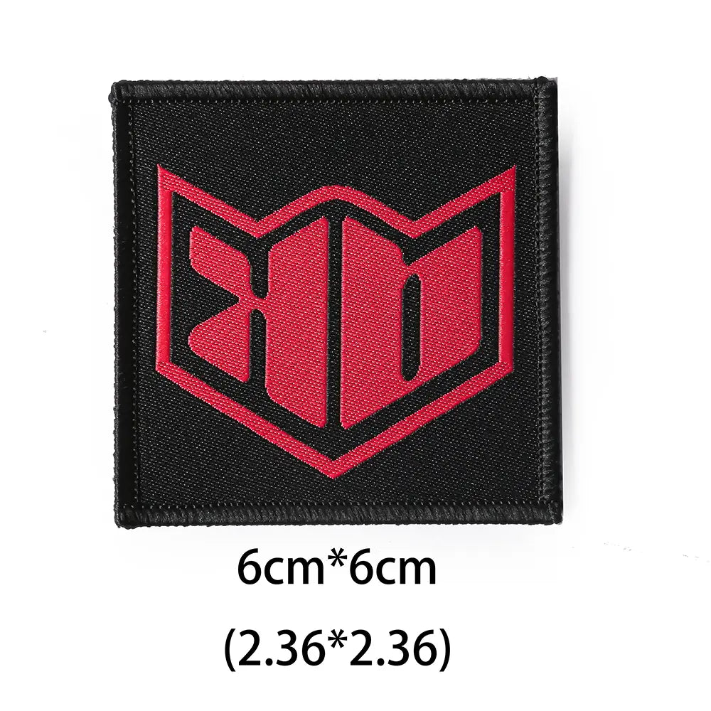 Custom Embroidered Velcro Patches - Iron On & Sew On Badges for Jackets, Hats, Bags - Perfect for DIY, Military, Police, Scouts & Uniforms
