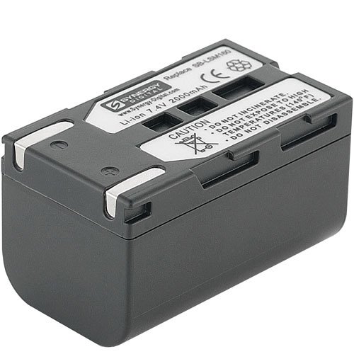 Samsung SB-LSM160 Replacement Battery - 7.4V 2000mAh Lithium-Ion Rechargeable High Capacity Camcorder Battery for Samsung VP-D351, VP-D352, VP-D353, VP-D354, VP-D355, VP-D361, VP-D362, VP-D363, VP-D364, VP-D365, VP-D451, VP-D4 - Perfect for Travel Vlogging, Home Videos & Professional Filming