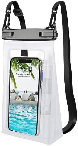 Waterproof Floating Phone Pouch - Universal Dry Bag for iPhone, Samsung & Smartphones - Perfect for Swimming, Beach, Boating & Water Sports