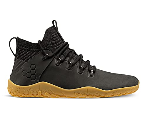 Vivobarefoot Magna FG Women's Leather & Wool Barefoot Hiking Shoes - Minimalist Trail Running & Outdoor Adventure Footwear for Natural Movement