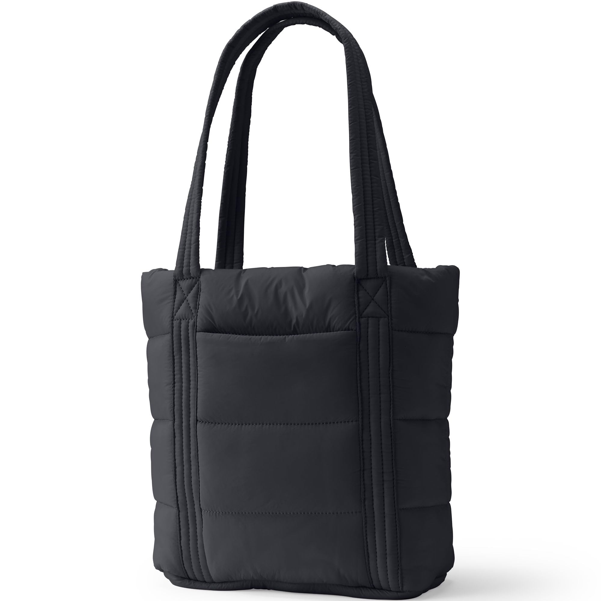 Lands' End Wanderweight Ultralight Packable Tote Bag - Waterproof Travel Tote for Women & Men - Perfect for Shopping, Beach, Gym & Everyday Use