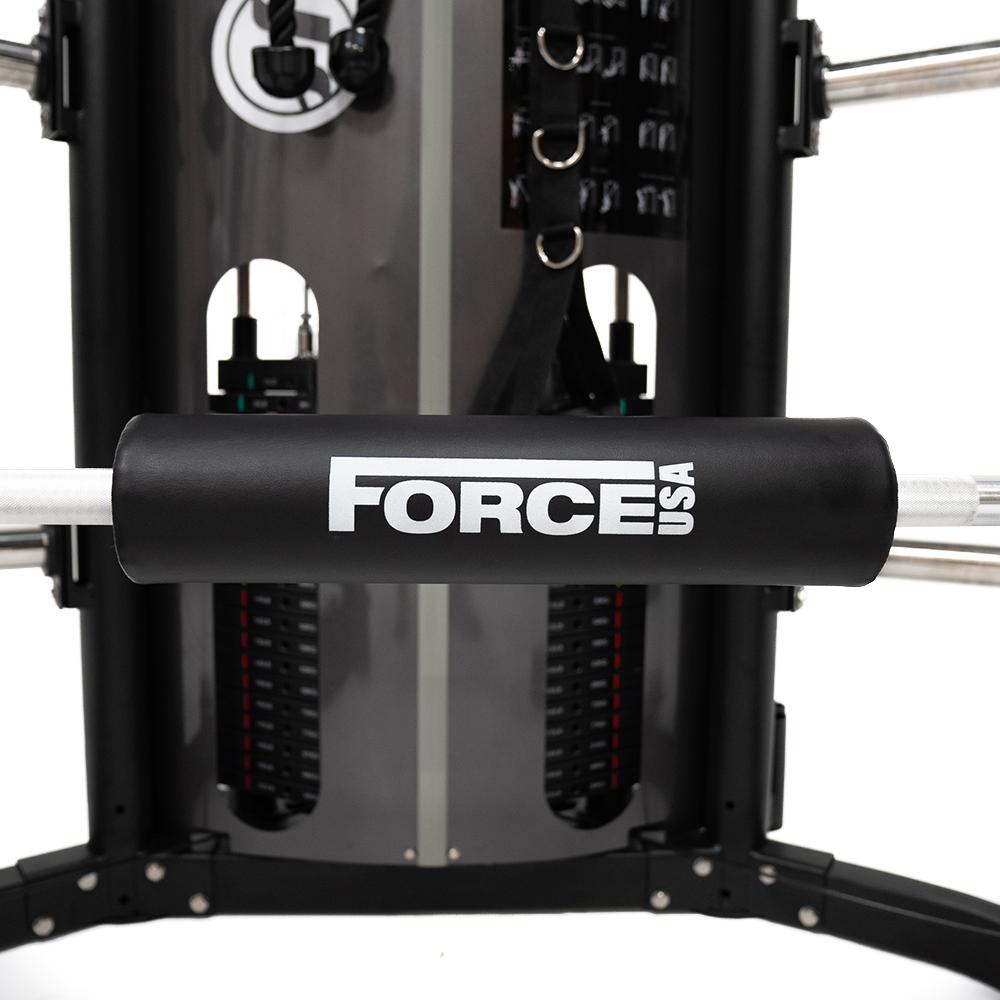 Force USA Barbell Pad - Thick Squat Pad for Weightlifting, Hip Thrusts & Leg Workouts - Comfortable & Durable for Home & Gym Training