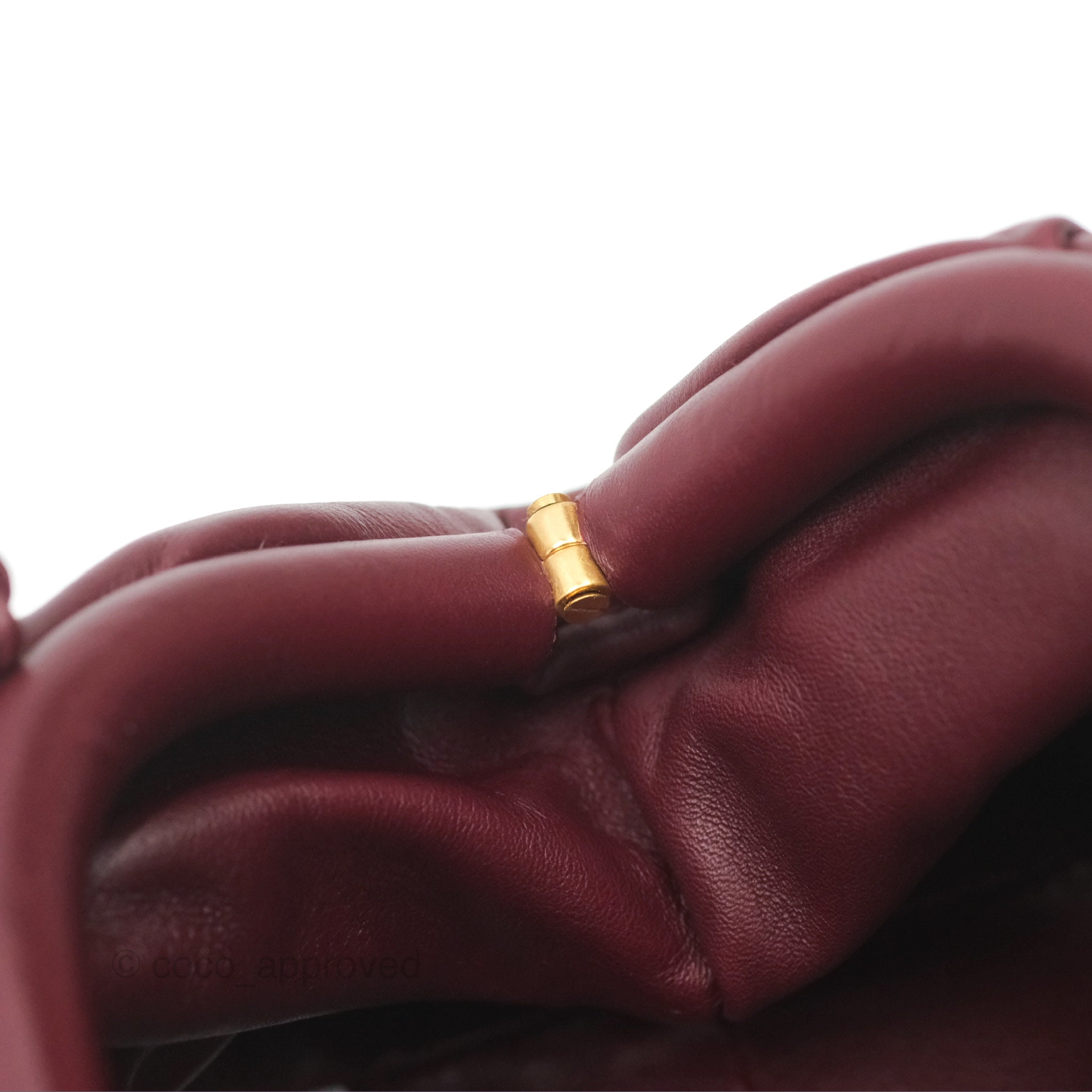 Bottega Veneta The Mini Pouch in Bordeaux Butter Calfskin Leather - Luxury Crossbody Bag for Women, Perfect for Evening Parties & Date Nights