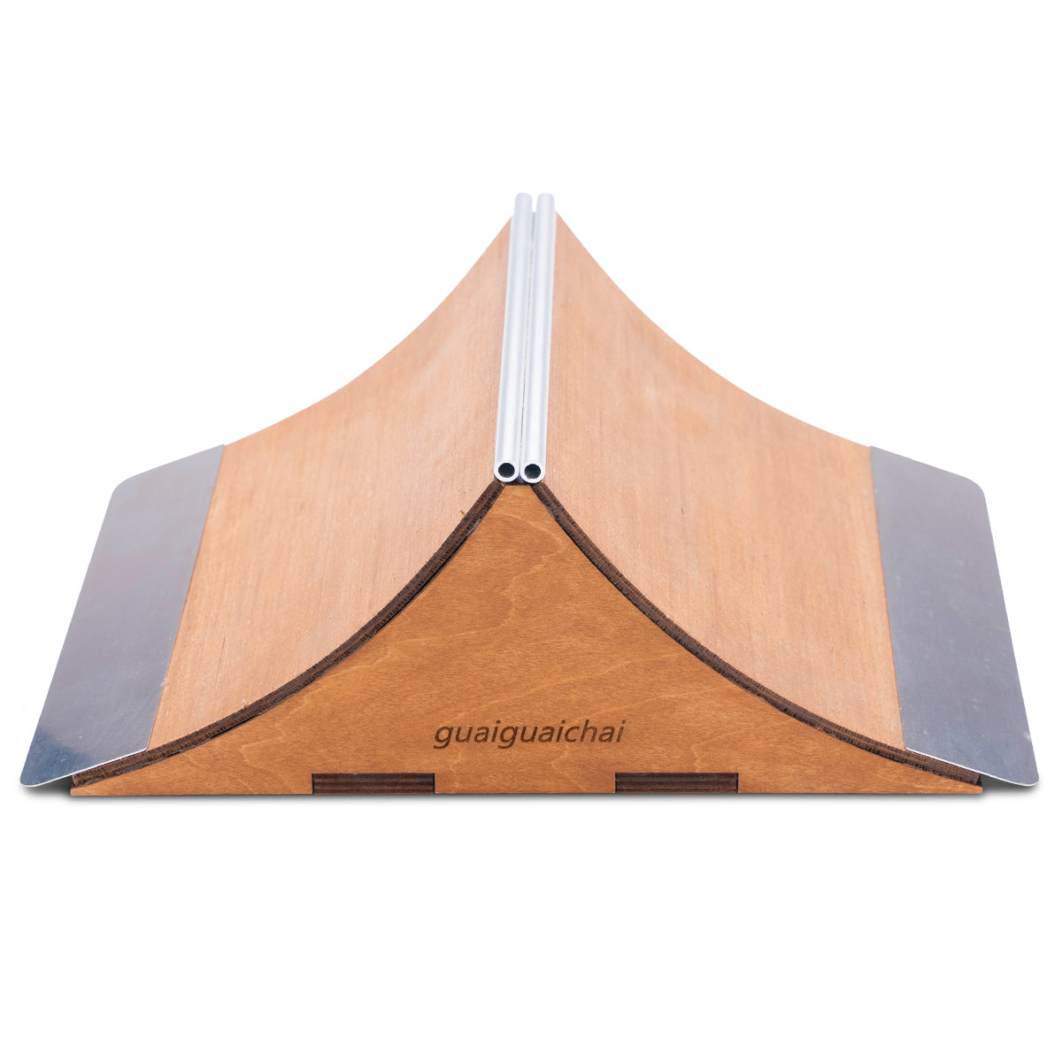 GGC Fingerboard Ramp Spine - Professional Mini Skateboard Ramp for Fingerboard Tricks - Perfect for Skateboard Enthusiasts & Collectors - Use at Home, Office, or Competitions