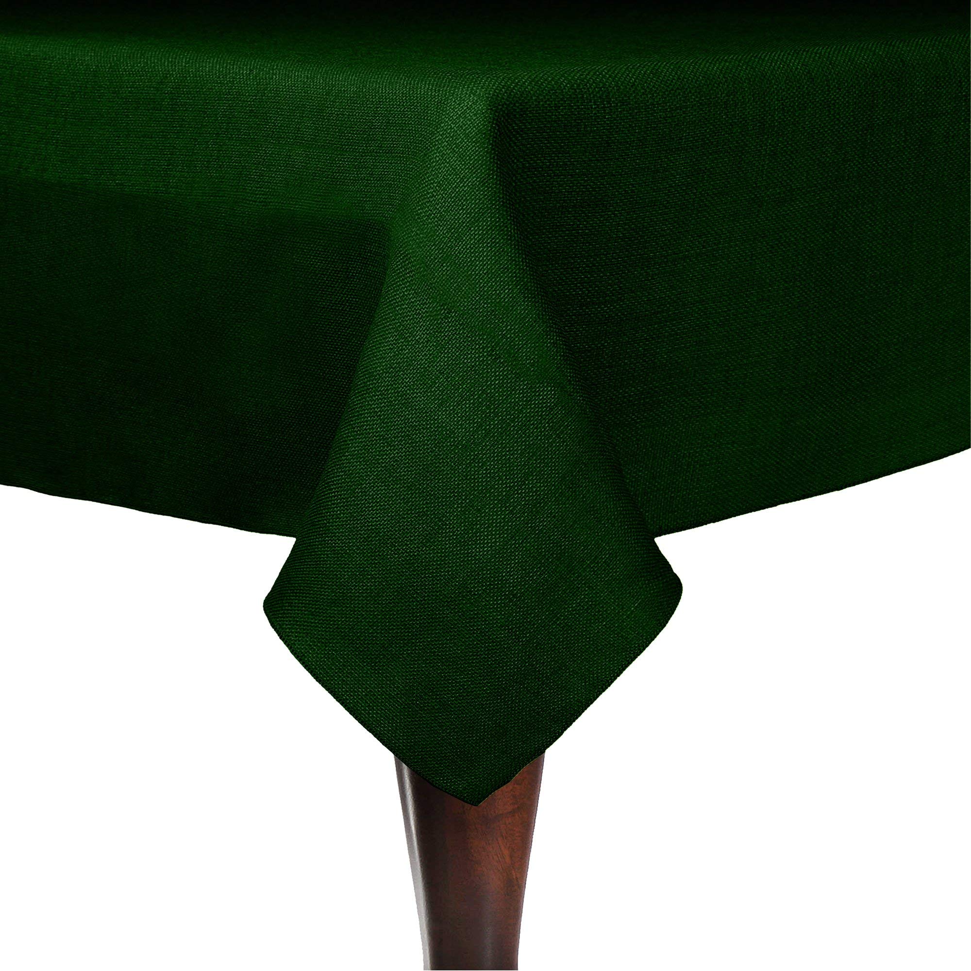 Premium 2-Pack Faux Burlap Tablecloth - 60