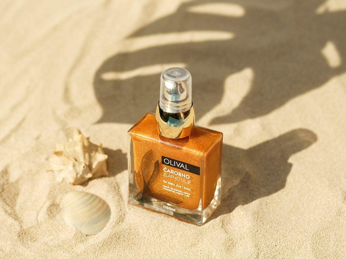 Magical Golden Oil - Premium Natural Skin & Hair Care for Hydration & Glow | Perfect for Massage, Aromatherapy & DIY Beauty