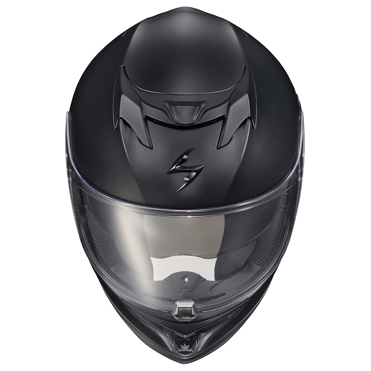 ScorpionEXO EXO-T520 Full Face Motorcycle Helmet - Gloss Black (Small) - DOT Certified for Safety - Ideal for Street Biking & Commuting