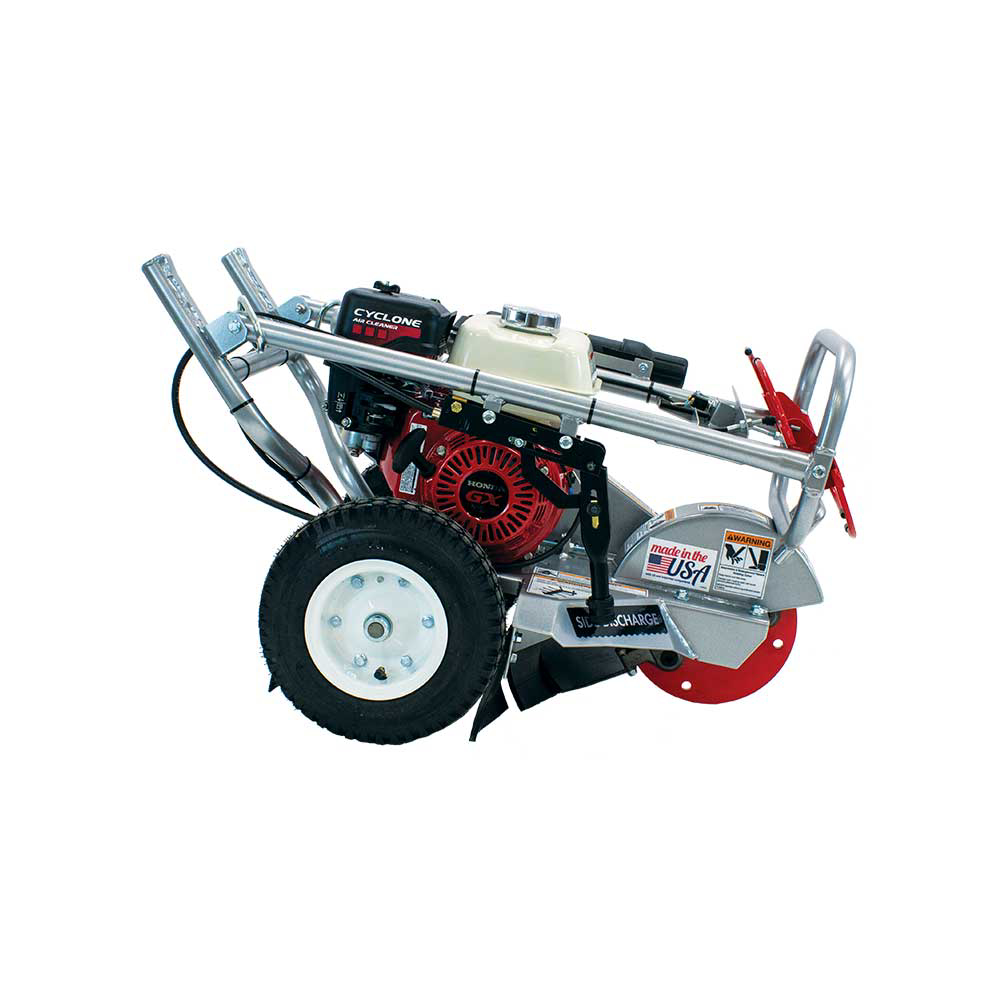 Dosko 200 6HC Mini Stump Grinder with Honda GX200 Gas Engine - 6 HP Power, 9 5/8 x 3/8 Cutter, Direct Drive & Noram Clutch - Perfect for Yard Cleanup, Landscaping & Tree Removal