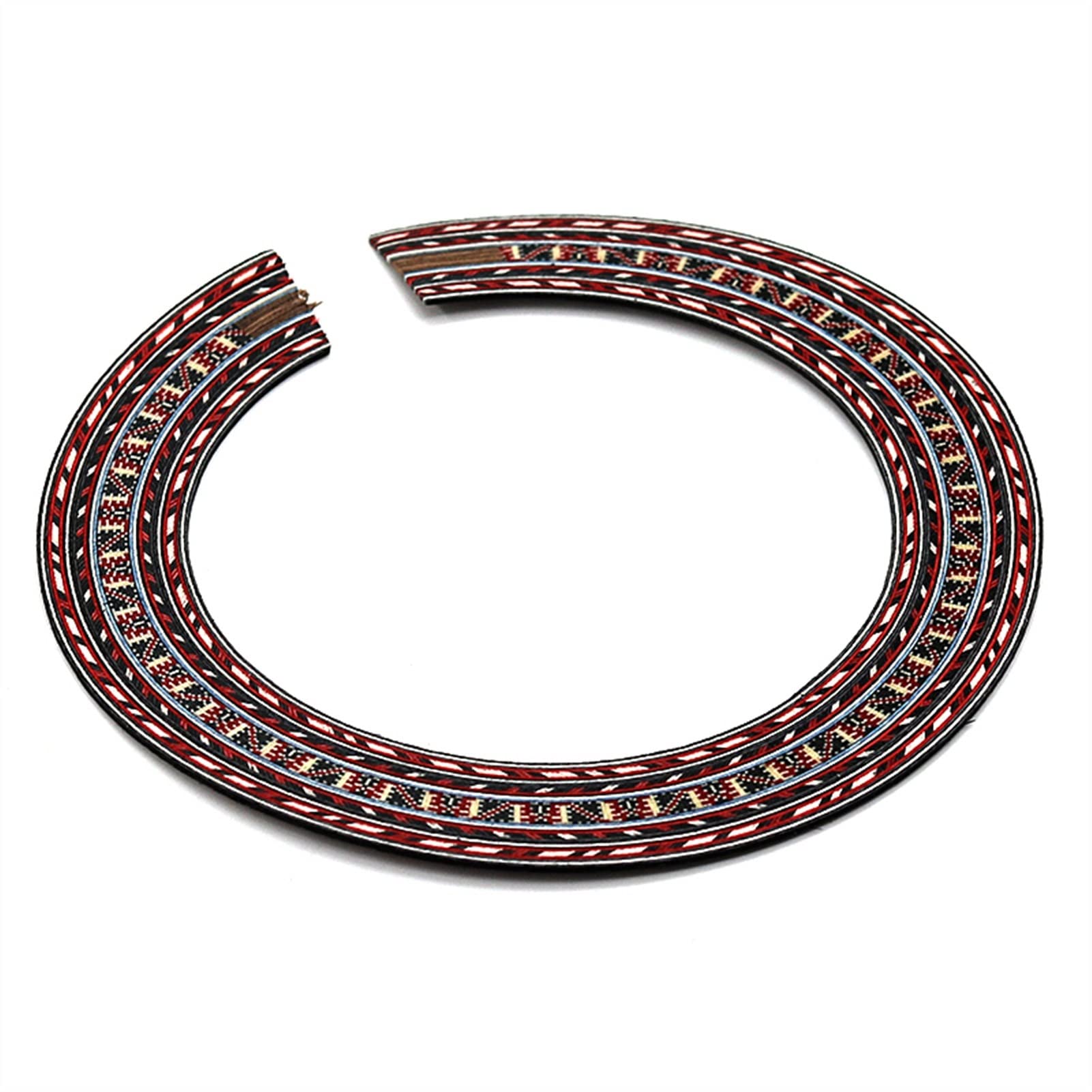 3 Pcs Classical Guitar Sound Hole Inlay Wood Rosette - Replacement Guitar Parts & Accessories for Acoustic Guitar Repair & Decoration - Perfect for DIY Guitar Maintenance, Upgrades and Customization