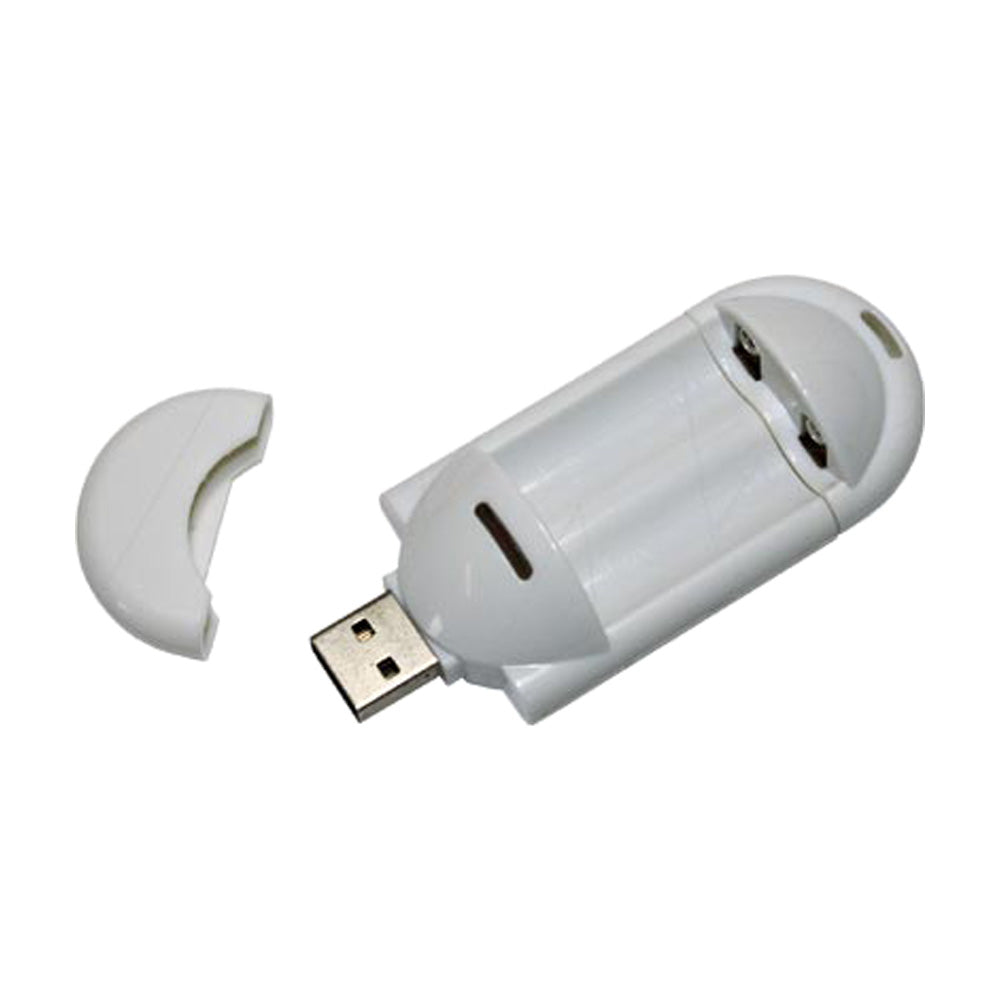 2 Cell USB Battery Charger for AA & AAA NiCd/NiMH Rechargeable Batteries - Perfect for Cameras, Toys, and Remote Controls