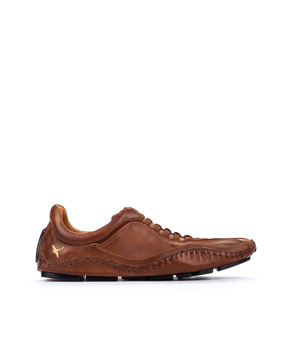 PIKOLINOS Men's Leather Sneakers - Fuencarral Style | Comfortable Casual Shoes for Walking, Travel & Everyday Wear