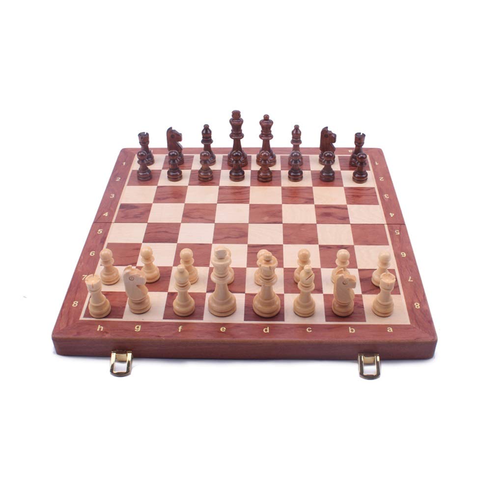 Premium Wooden Chess Set - Large Size Travel Chess Board Game for Kids & Adults | Educational Learning Toy, Luxury Gift for Chess Lovers | Perfect for Home, Office, Travel & Family Game Nights