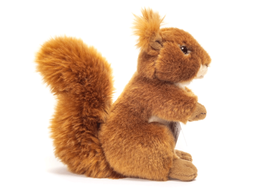 Premium Big Plush Squirrel Stuffed Animal by Teddy Hermann - Ultra Soft Cuddly Toy for Kids, Nursery Decor & Gift for Squirrel Lovers