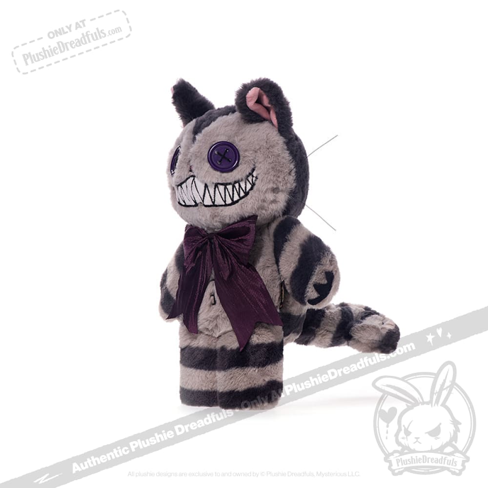 Victorian McGee's Cheshire Cat Plush Toy - Alice in Wonderland Inspired Collectible Gift for Disney Fans, Perfect for Home Decor, Cosplay Props and Birthday Presents