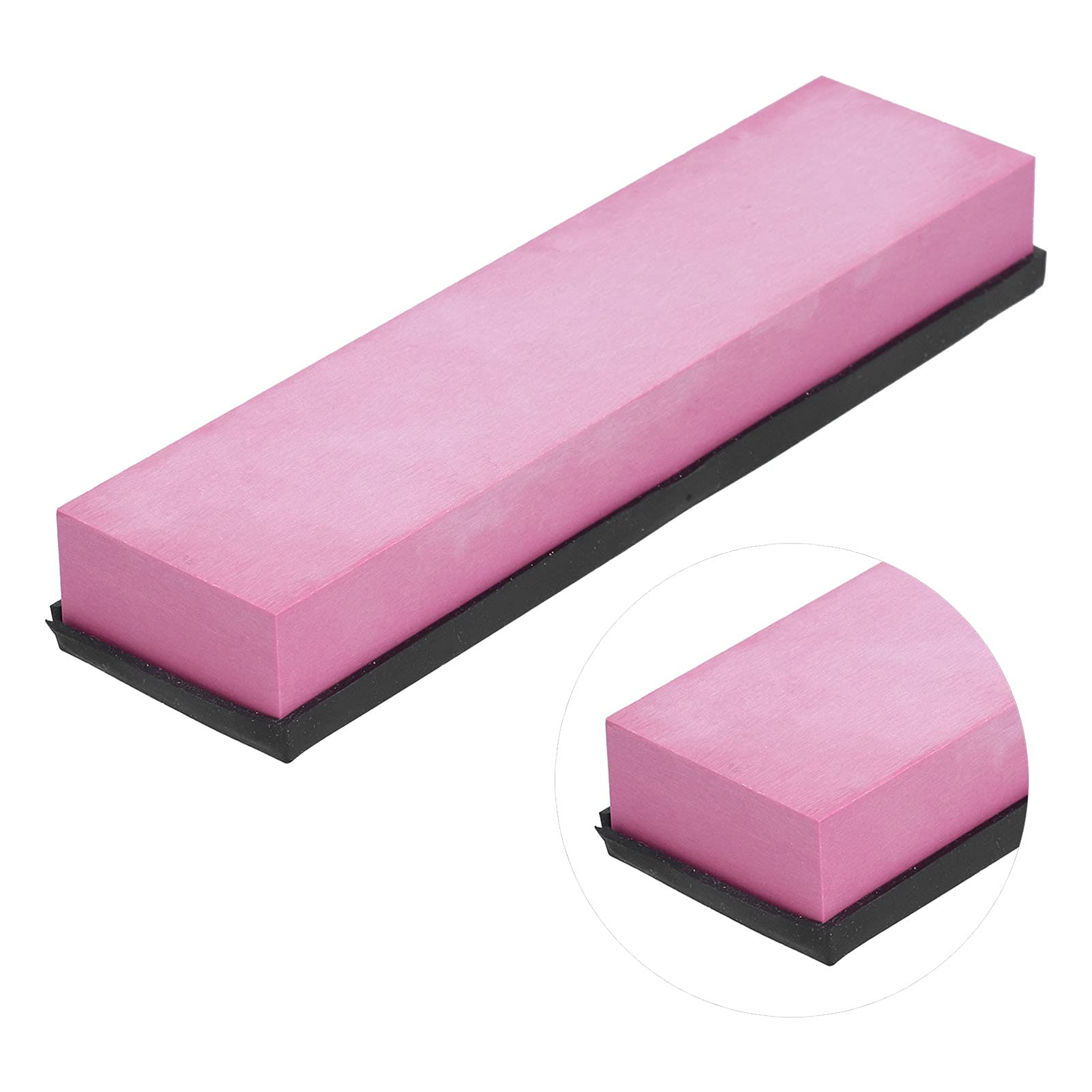 Premium 3000 Grit Knife Sharpening Stone - Professional Whetstone Set with Ruby Fine Grinding Surface, 200x50x25mm Rectangle Sharpener for Kitchen Knives, Hunting & Pocket Blades - Perfect for Home Chefs, Outdoor Enthusiasts & DIY Projects
