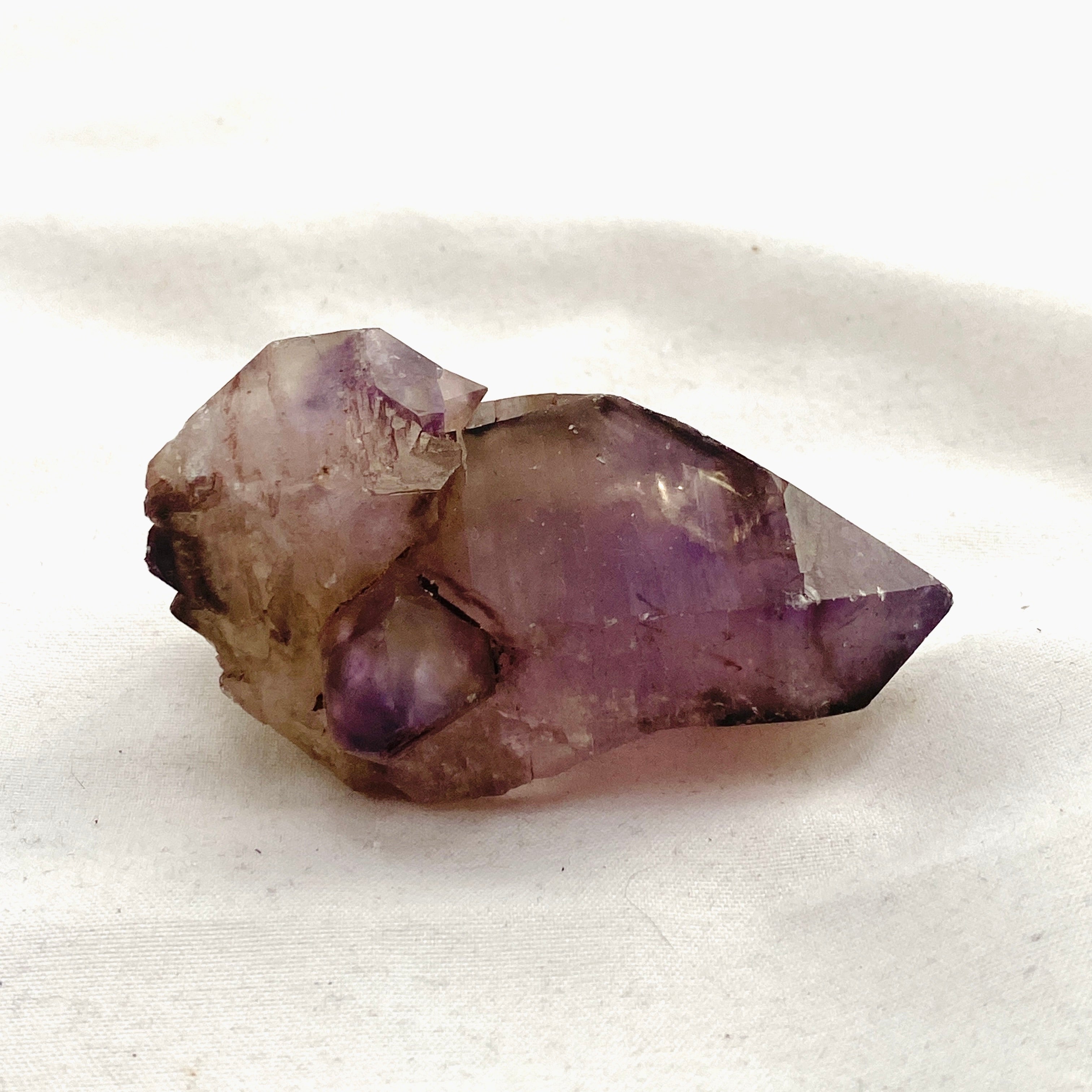 Natural Elestial Amethyst Crystal Cluster - Healing Stone for Meditation, Chakra Balancing & Home Decor | EAC 02 | Perfect for Spiritual Healing, Yoga Spaces & Crystal Collections