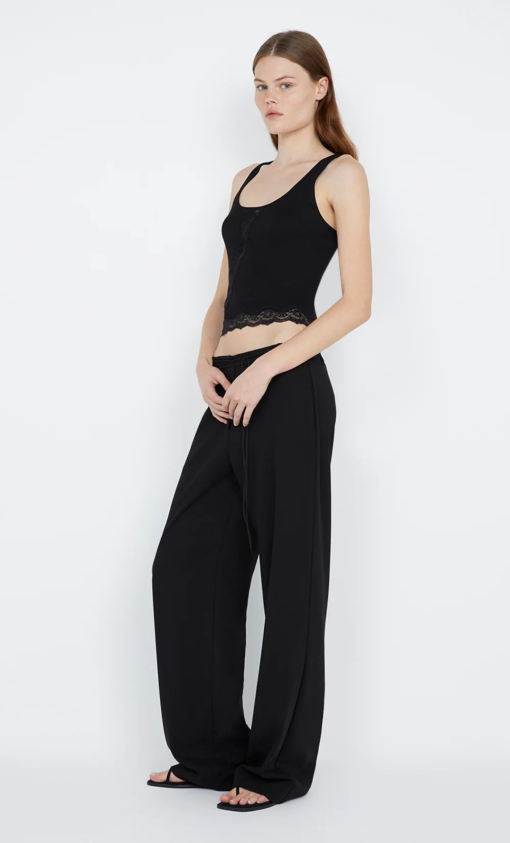 Amyra Black Tank Top for Women - Comfortable & Stylish Casual Wear for Summer, Gym, and Everyday Outfits