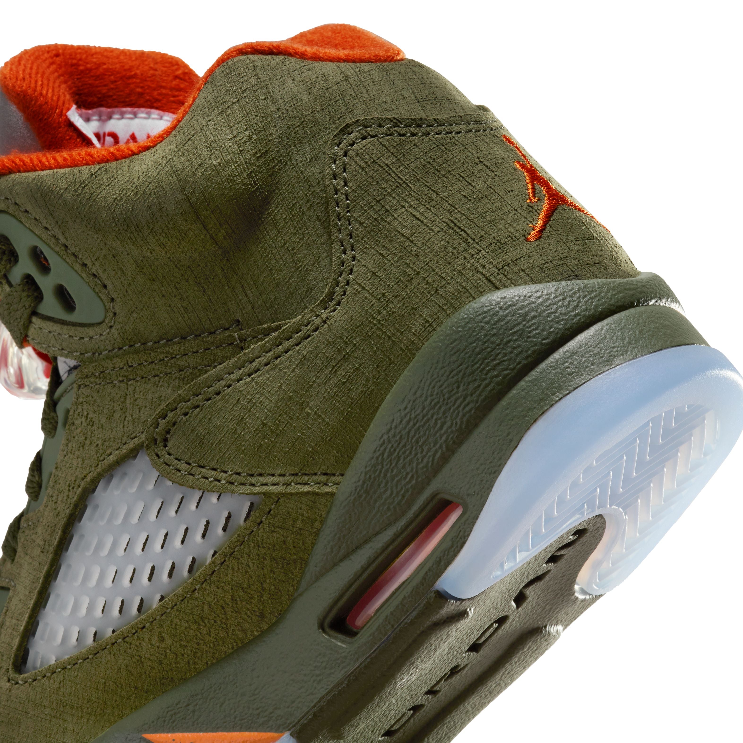 Air Jordan 5 Retro 'Olive' Kids Basketball Shoes - Comfortable Sneakers for Boys & Girls - Perfect for School, Sports & Casual Wear