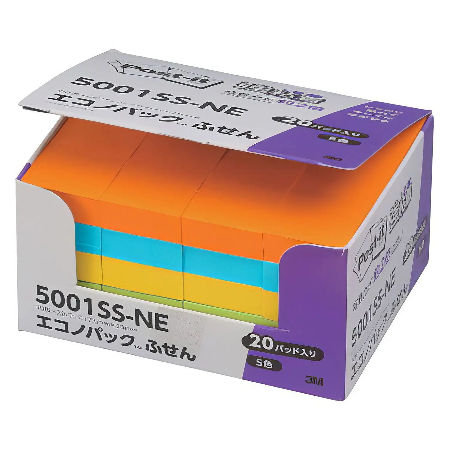 3M Water Dispersible Sticky Notes - 20 Pads, Removable & Eco-Friendly for Office, School & Home Organization | Perfect for Whiteboards, Planners & Notebooks
