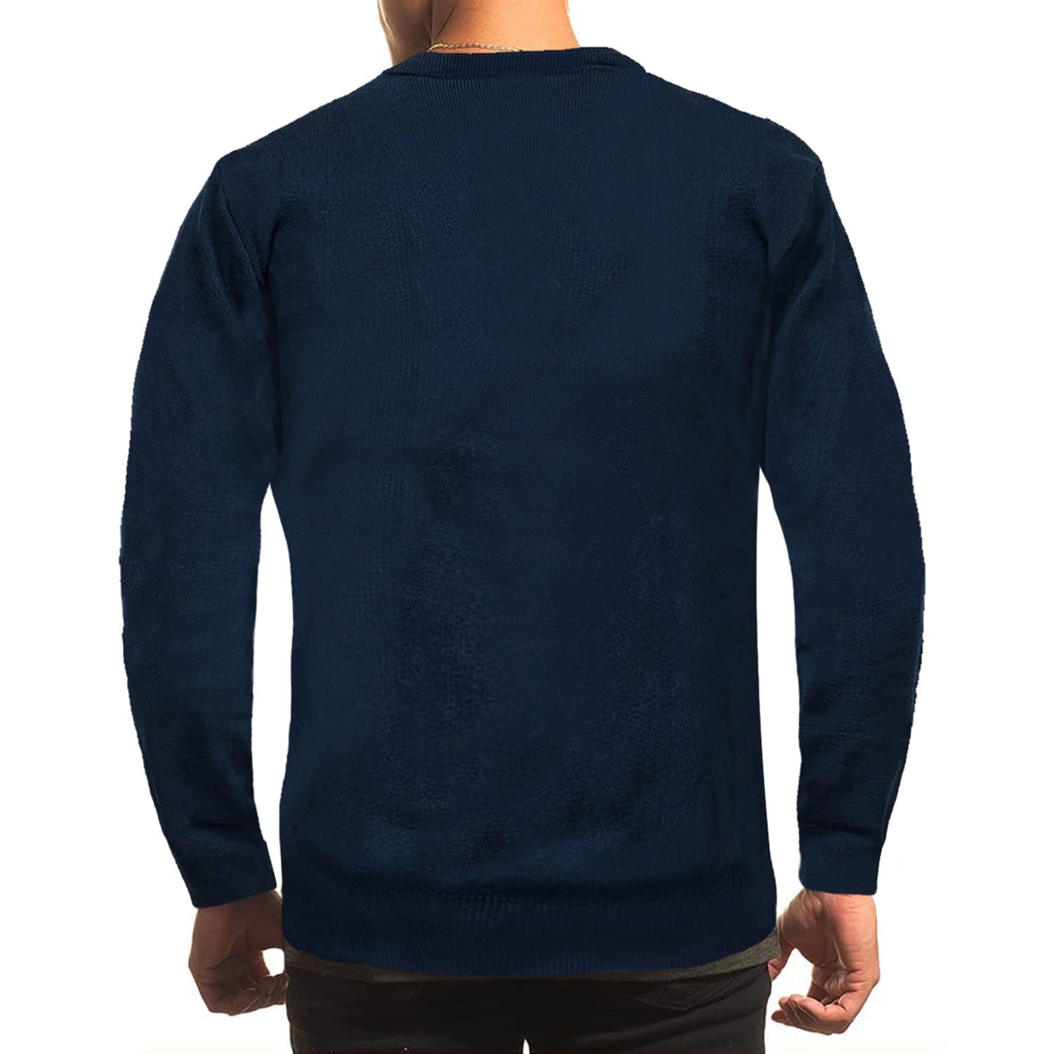 Tedd Jason Sudeikis V-Neck Sweater for Men - Lightweight Cotton Cashmere Blend, XL Standard Size | Perfect for Casual Wear, Office Outfits & Fall Layering