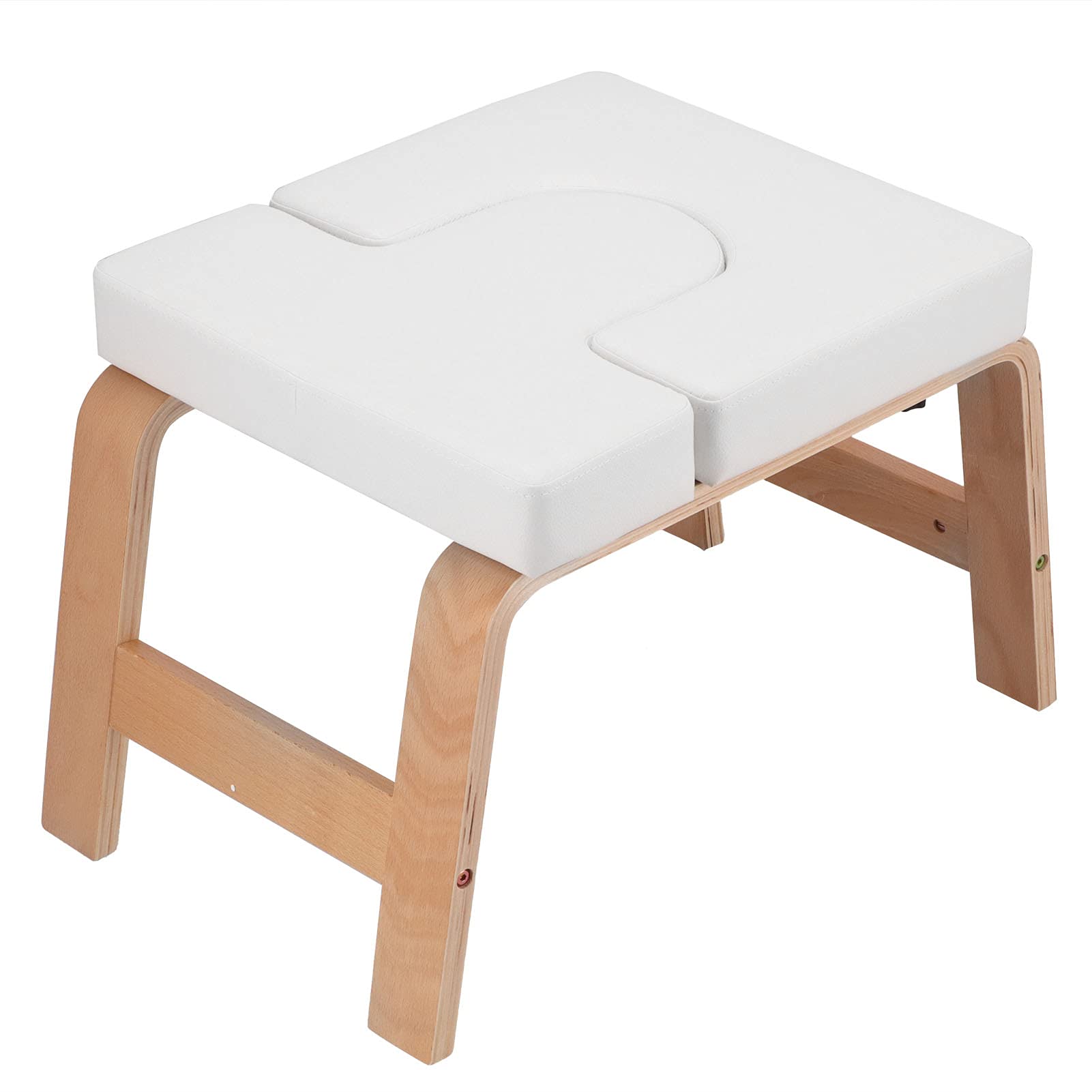 EVTSCAN Solid Wood Portable Yoga Headstand Bench - Balance Training Chair for Yoga, Fitness & Home Workouts - Perfect for Beginners & Advanced Yogis